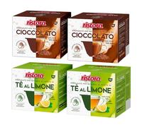Set 80 Capsule Ristora Compatibili con le Macchine ad uso domestico Nescafè®* Dolce Gusto®* 40 Cioccolato 40 The al limone