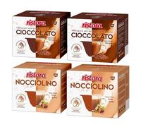 Set 80 Capsule Ristora Compatibili con le Macchine ad uso domestico Nescafè®* Dolce Gusto®* 40 Cioccolato 40 Nocciolino