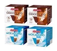 Set 80 Capsule Ristora Compatibili con le Macchine ad uso domestico Nescafè®* Dolce Gusto®* 40 Cioccolato 40 Mokaccino