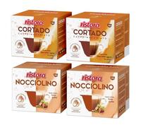 Set 80 Capsule Ristora Compatibili con le Macchine ad uso domestico Nescafè®* Dolce Gusto®* 40 Cortado 40 Nocciolino