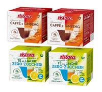 Set 80 Capsule Ristora Compatibili con le Macchine ad uso domestico Nescafè®* Dolce Gusto®* 40 Ginseng 40 The al limone da zuccherare