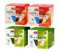 Set 80 Capsule Ristora Compatibili con le Macchine ad uso domestico Nescafè®* Dolce Gusto®* 40 ginseng da zuccherare 40 The al limone