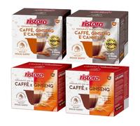 Set 80 Capsule Ristora Compatibili con le Macchine ad uso domestico Nescafè®* Dolce Gusto®* 40 Ginseng e cannella 40 Ginseng