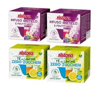 Set 80 Capsule Ristora Compatibili con le Macchine ad uso domestico Nescafè®* Dolce Gusto®* 40 Infuso mirtilli frutti rossi 40 The al limone da zuccherare