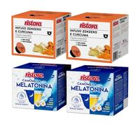Set 80 Capsule Ristora Compatibili con le Macchine ad uso domestico Nescafè®* Dolce Gusto®* 40 Infuso zenzero e curcuma 40 camomilla
