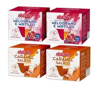 Set 80 Capsule Ristora Compatibili con le Macchine ad uso domestico Nescafè®* Dolce Gusto®* 40 Melograno e mirtillo 40 caramello salato