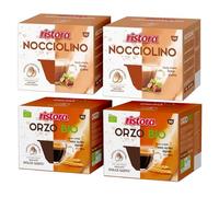 Set 80 Capsule Ristora Compatibili con le Macchine ad uso domestico Nescafè®* Dolce Gusto®* 40 Nocciolino 40 Orzo