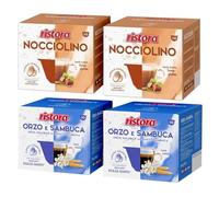 Set 80 Capsule Ristora Compatibili con le Macchine ad uso domestico Nescafè®* Dolce Gusto®* 40 orzo e sambuca 40 Nocciolino