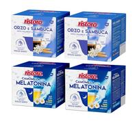 Set 80 Capsule Ristora Compatibili con le Macchine ad uso domestico Nescafè®* Dolce Gusto®* 40 orzo e sambuca 40 camomilla