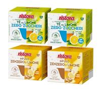Set 80 Capsule Ristora Compatibili con le Macchine ad uso domestico Nescafè®* Dolce Gusto®* 40 The al limone da zuccherare 40 Infuso Zenzero e Limone