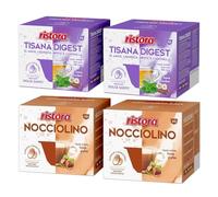 Set 80 Capsule Ristora Compatibili con le Macchine ad uso domestico Nescafè®* Dolce Gusto®* 40 Tisana digest 40 Nocciolino