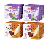Set 80 Capsule Ristora Compatibili con le Macchine ad uso domestico Nescafè®* Dolce Gusto®* 40 Tisana digest 40 Cortado