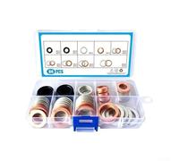 Set 80pz Guarnizioni Gomma per acciaio Anti Perdite Set 80pz | Materiale gomma e per acciaio, olio caldo, previene perdite, durata prolungata nel tempo