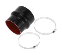 Set 89-102mm/3.5"-4.02" ID 102mm tubo flessibile in silicone per auto nero rosso