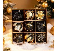 Set 9 eleganti per ornamenti per for oro nero 8 cm per for decorazione for di