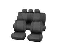 SET 9 PEZZI COPRISEDILI UNIVERSALI PARIS NERO POLIESTERE CON SCHIUMA 54932