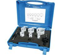 SET 9 PEZZI FRESE SEGHE A TAZZA PUNTA FORA SEGA METALLO LEGNO 18 20 25 32 40 51