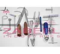 Set 9 pezzi strumento ortopedico veterinario chirurgico medico zabeel industrie