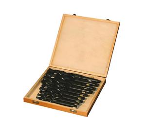 Set 9 punte cono morse hss x metallo cm 14,5 - 30 Holzmann spsmk23