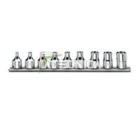 Set 9 pz chiavi a bussola Torx attacco femmina 3/8 Beta 910FTX /SB9