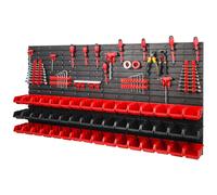 SET 90 pezzi parete per scatole a vista per magazzino scatole impilabili con ...