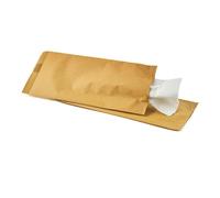 SET 900 SACCHETTO BUSTA PORTAPOSATE CON TOVAGLIOLO 2 VELI 40X40 CARTA PAGLIA