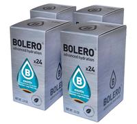 SET 96 BOLERO DA 3 GRAMMI Exotic Preparato istantaneo polvere solubile in bustine Sticks per Bevande con Stevia e Vitamina C e Senza Zucchero ideale per fitness e diete