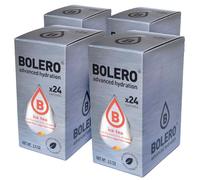SET 96 BOLERO DA 3 GRAMMI ICE TEA PEACH Preparato istantaneo per Bevande con Stevia e Vitamina C e Senza Zucchero