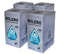 SET 96 BOLERO DA 3 GRAMMI Lemonade Preparato istantaneo polvere solubile in bustine Sticks per Bevande con Stevia e Vitamina C e Senza Zucchero ideale per fitness e diete