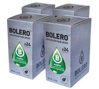 SET 96 BOLERO DA 3 GRAMMI MOJITO Preparato istantaneo per Bevande con Stevia e Vitamina C e Senza Zucchero