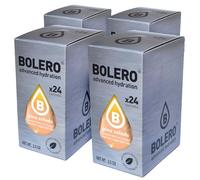 SET 96 BOLERO DA 3 GRAMMI Pina Colada Preparato istantaneo polvere solubile in bustine Sticks per Bevande con Stevia e Vitamina C e Senza Zucchero ideale per fitness e diete