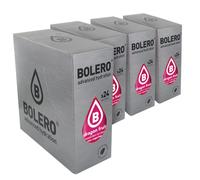 SET 96 BOLERO DA 9 grammi Dragon Fruit Preparato istantaneo polvere solubile in bustine Sticks per Bevande con Stevia e Vitamina C e Senza Zucchero ideale per fitness e diete