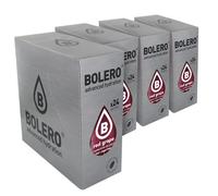 SET 96 BOLERO DA 9 GRAMMI RED GRAPE Preparato istantaneo per Bevande con Stevia e Vitamina C e Senza Zucchero