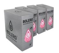 SET 96 BOLERO DA 9 grammi Rose Preparato istantaneo polvere solubile in bustine Sticks per Bevande con Stevia e Vitamina C e Senza Zucchero ideale per fitness e diete