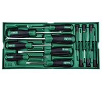 Set a vassoio cacciaviti 13 pz