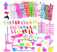 Set abiti, scarpe e accessori per bambole da 30 cm