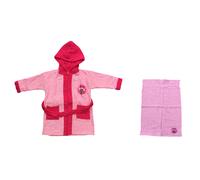 SET ACCAPPATOIO CON CAPPUCCIO + ASCIUGAMANO LOL SURPRISE -COTONE TAGLIE 3/8 ANNI