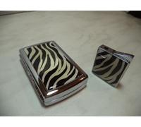SET ACCENDINO + PORTASIGARETTE WILD FIRE TIPO 3 NUOVO NEW