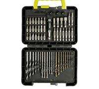 Ryobi Set accessori per foratura e avvitatura RAK60DDF – 60 pezzi 1/4" esagonale valigetta