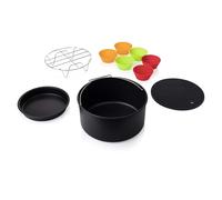 Set Accessori Airfryer 10 Pezzi per Friggitrice ad Aria XL 3,2 Litri Set da