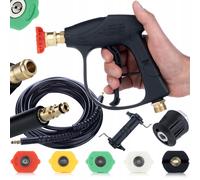 Set Accessori Alta Pressione - Pistola 300Bar | 8m Click | 5 Ugelli M22