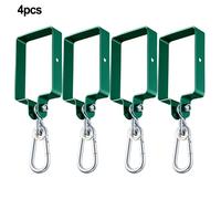 Set accessori altalena verde resistente set da 2 o 4 pezzi 5 78 x 3 8 pollici