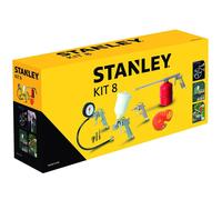 Set Accessori Aria Compressa Kit 8 Pneumatic Stanley