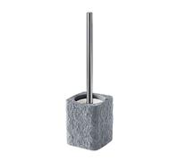 SET ACCESSORI BAGNO APPOGGIO IN RESINA EFFETTO PIETRA ARIES GRIGIO GEDY ARREDO