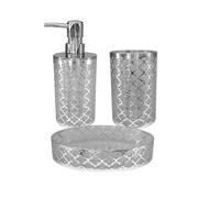 Set Accessori Bagno stile barocco Dispenser portaspazzolino portasapone