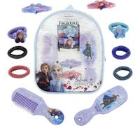 Set Accessori Capelli Frozen II con Borsetta Pettine e Specchio