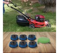 Set accessori decespugliatore 6 bobine e 1 tappo per tosaerba per greenworks