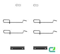 Set Accessori Pastiglia Freno a Disco Bendix 8tlg. HELLA per U.A.Alpine V6