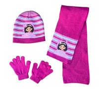 Set accessori per bambini Gabby's Dollhouse coordinato cappello sciarpa e guanti taglia unica
