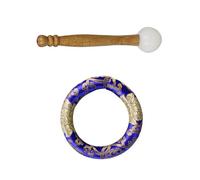 Set accessori per campane tibetane musicali Supporto per campane tibetane con base robusta e comode per supporto per esperienze meditazione